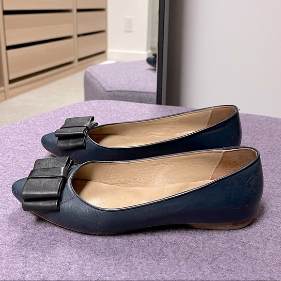 Poppy Barley Bow Flats Size 5.5 - Picture 3 of 8